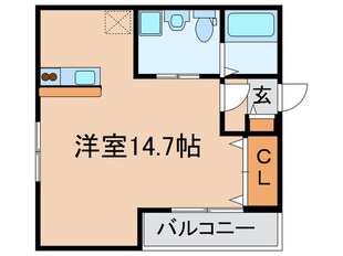 スカイフィ－ルドＣ棟の物件間取画像